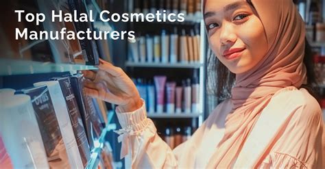 halal cosmetics manufacturers.